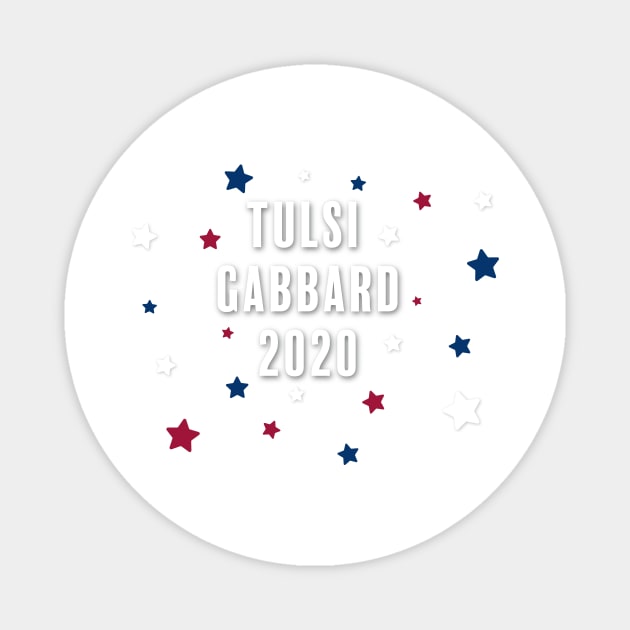 Star Spangled Tulsi Gabbard 2020 Magnet by KimberMaddox